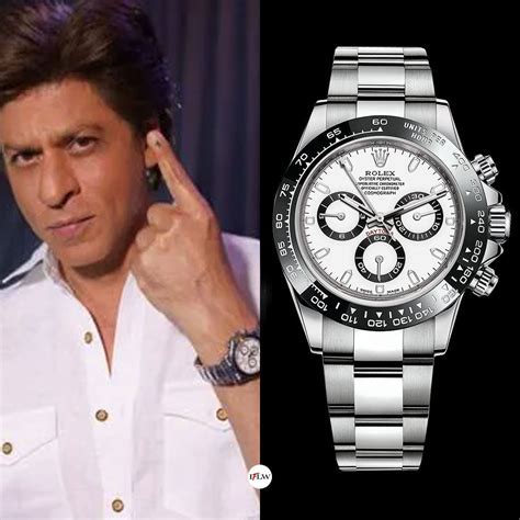 rolex salman khan|shah rukh khan watch.